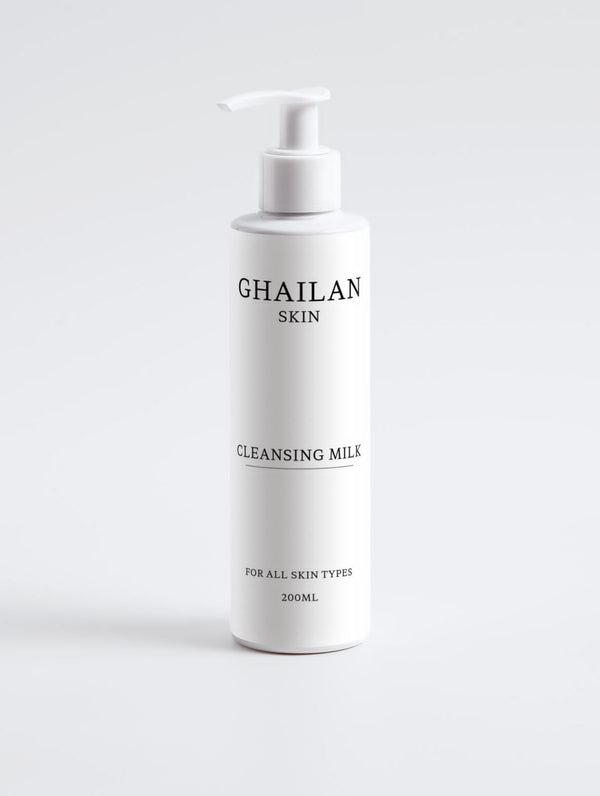 GHAILAN | CLEANSING MILK | FOR ALL SKIN TYPES | 200ML